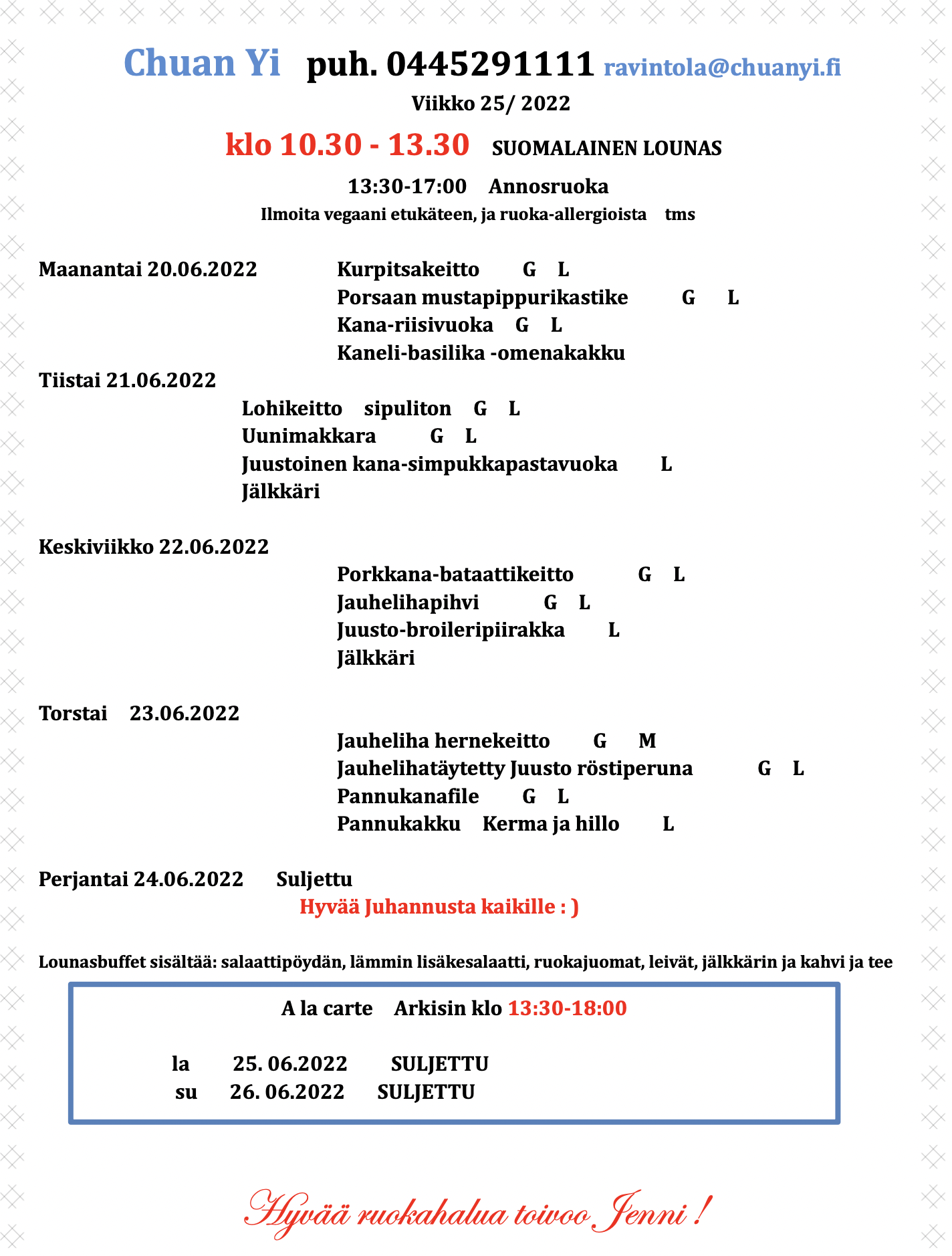 Viikko 25 / 2022